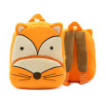 Kindergarten Toddler Baby Kids Velvet Cute Cartoon Animals Backpack Baby School Bags